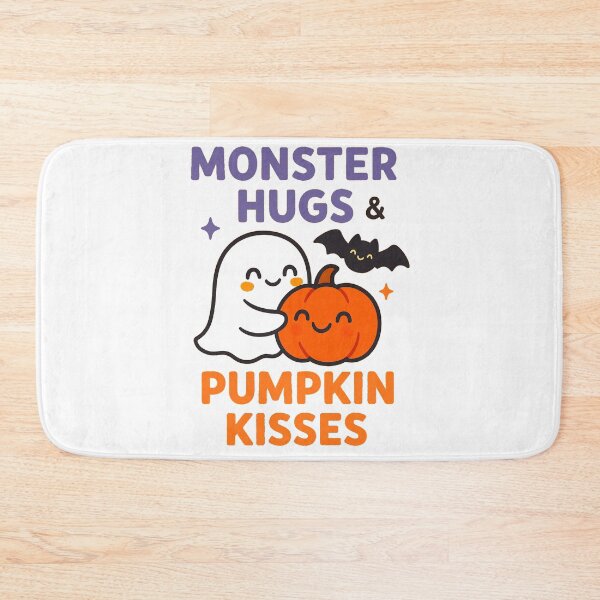 Item preview, Monster Hugs & Pumpkin Kisses – Halloween Warmth - V2 designed and sold by WheelieGdArt.