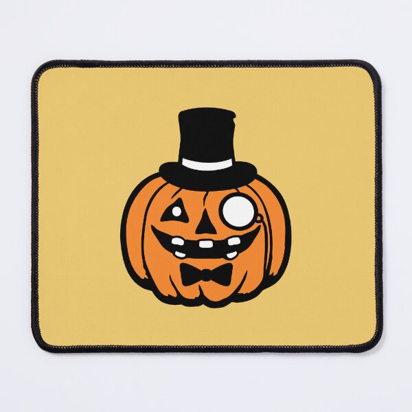 Item preview, Gentleman Pumpkin Monocle Rich Top Hat Halloween Classy designed and sold by shirt-o-mat.