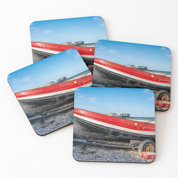 Item preview, Fishing boat on Cromer beach, Norfolk Coast designed and sold by yackers1.