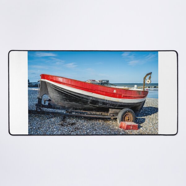Item preview, Fishing boat on Cromer beach, Norfolk Coast designed and sold by yackers1.
