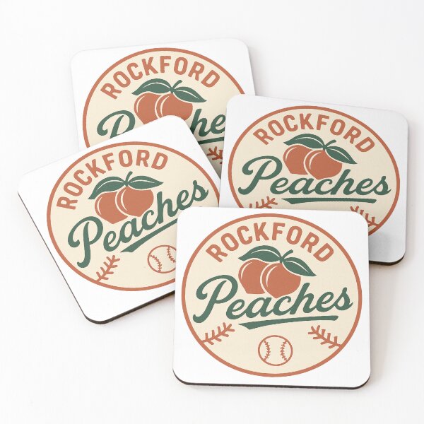 Item preview, Rockford Peaches – A League of Their Own Vintage LogoRockford Peaches – A League of Their Own Vintage Logo designed and sold by BackstopAndCo.
