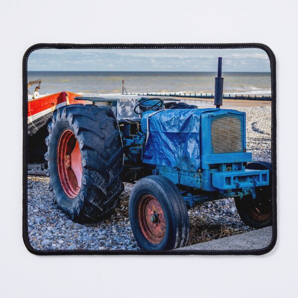 Item preview, Tractor and fishing boat on Cromer beach designed and sold by yackers1.