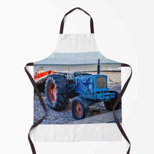 Item preview, Tractor and fishing boat on Cromer beach designed and sold by yackers1.