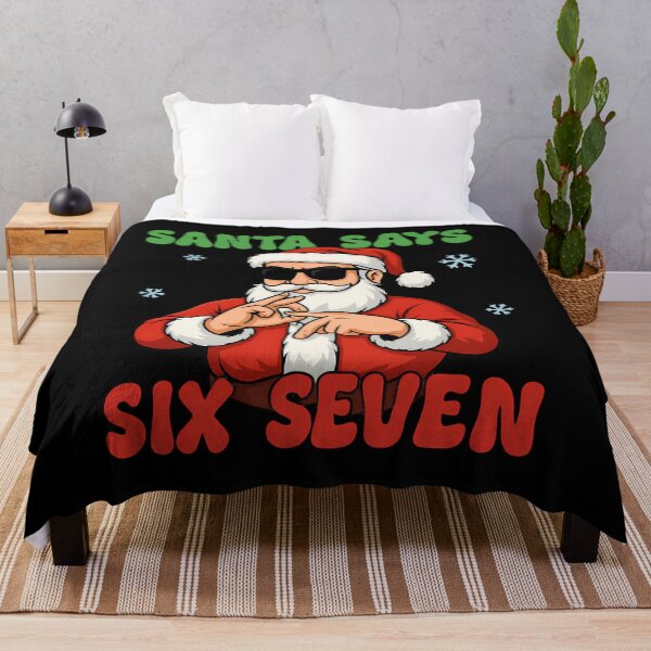 Item preview, Santa Says Six Seven – Funny Cool Santa Christmas Meme  designed and sold by Alluka Brand.