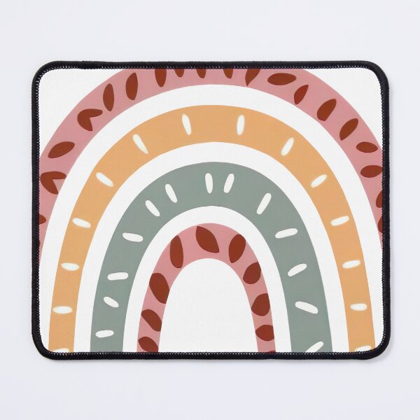 Item preview, Colorful rainbow Abstract Minimal art designed and sold by GiriaGallery.