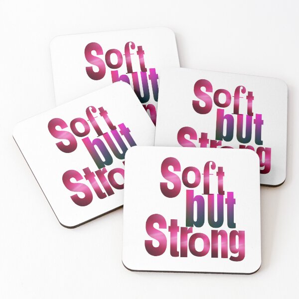 Item preview, Soft but Strong - Empowerment Typography Design designed and sold by SillentDesign.