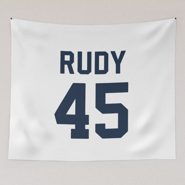 Item preview, Rudy #45 Jersey Tribute – Classic Football Movie Design designed and sold by BackstopAndCo.