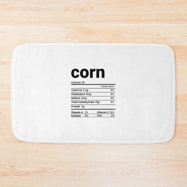 Item preview, Corn Nutrition Facts Thanksgiving Costume 		 designed and sold by dulaiitranh.