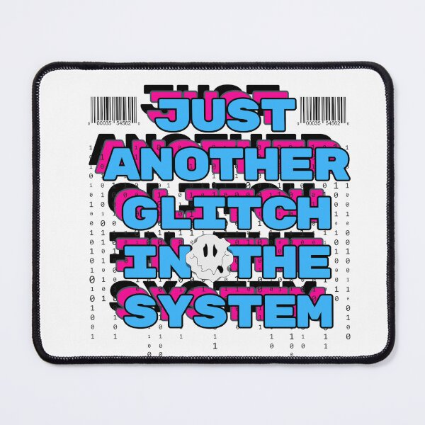 Item preview, Just Another Glitch in the System – Digital Matrix Vibe T-Shirt designed and sold by Antik by Schulz.
