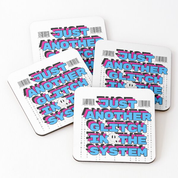 Item preview, Just Another Glitch in the System – Digital Matrix Vibe T-Shirt designed and sold by Antik by Schulz.