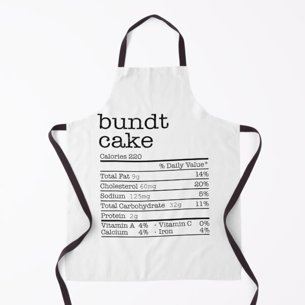 Item preview, Bundt Cake Nutrition Facts Funny Thanksgiving Christmas Food 		 designed and sold by ndjagothiborr.