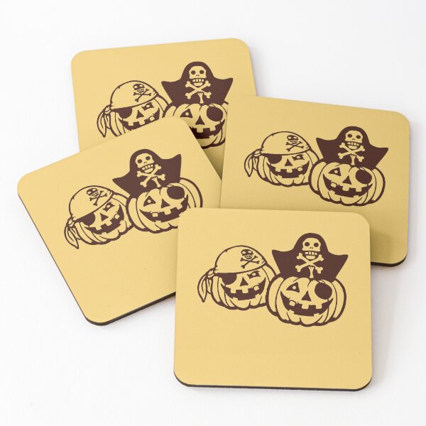 Item preview, Pirate Pumpkins Captain Crew Eye Patch Halloween Funny designed and sold by shirt-o-mat.