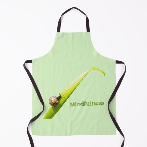 Item preview, Mindfulness – Contemplative snail in winter splendor designed and sold by Katja LebenFreude.