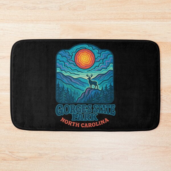 Item preview, Gorges State Park North Carolina Trippy Travel designed and sold by TomFrontierArt.