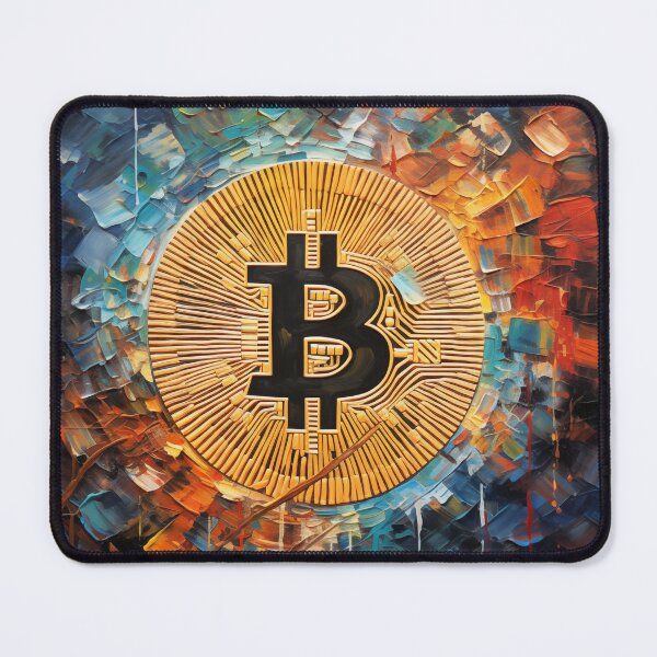 Item preview, Bitcoin Digital Currency Crypto Art Poster designed and sold by GiriaGallery.