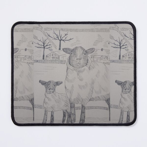 Item preview, Monochrome Sheep designed and sold by Life's eye Art and photography.