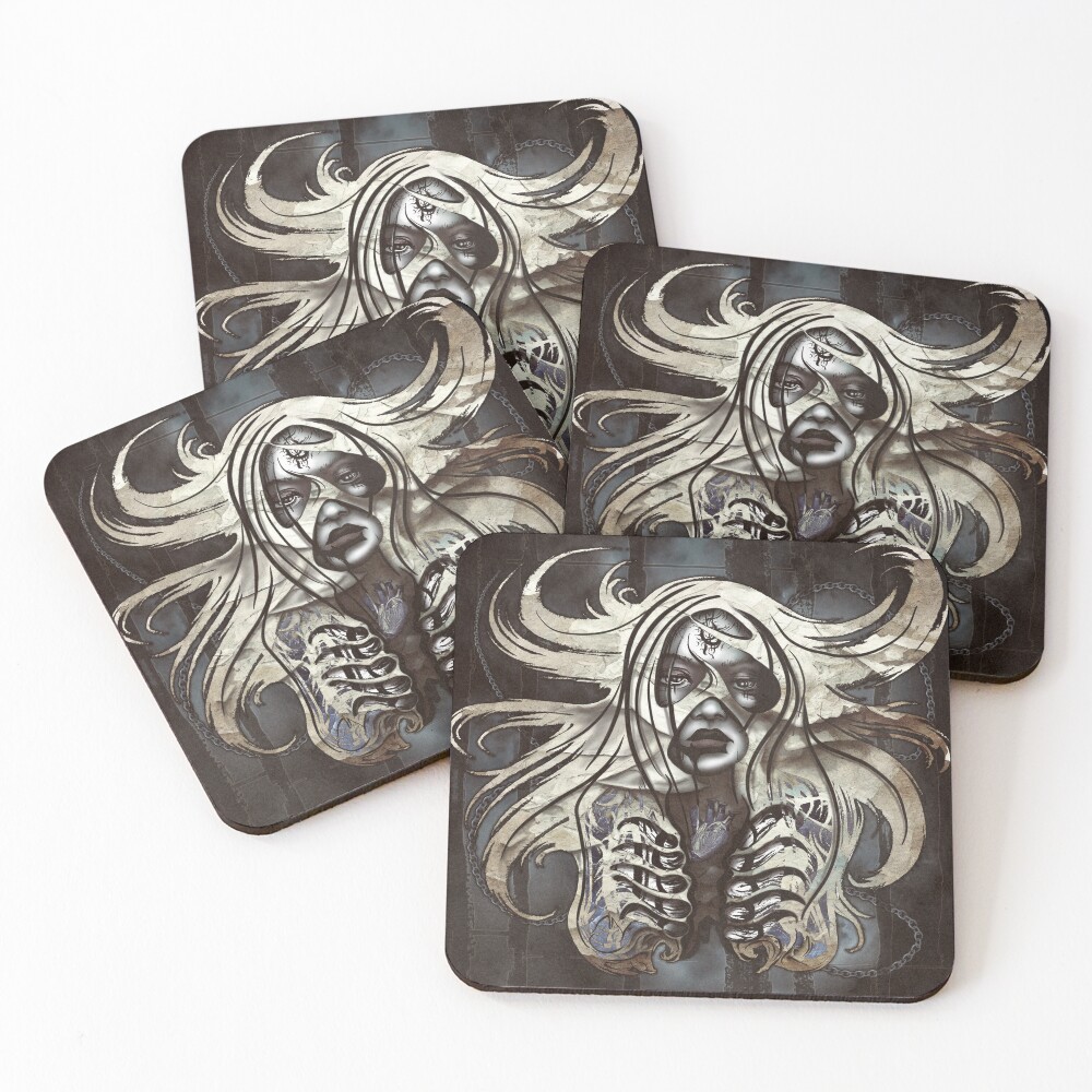 Item preview, Coasters (Set of 4) designed and sold by Cyth3.
