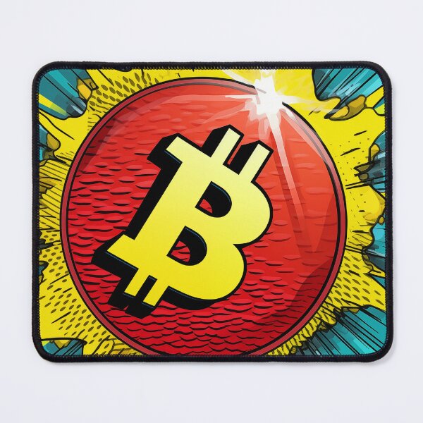 Item preview, Bitcoin Crypto Cartoon Art Poster designed and sold by GiriaGallery.