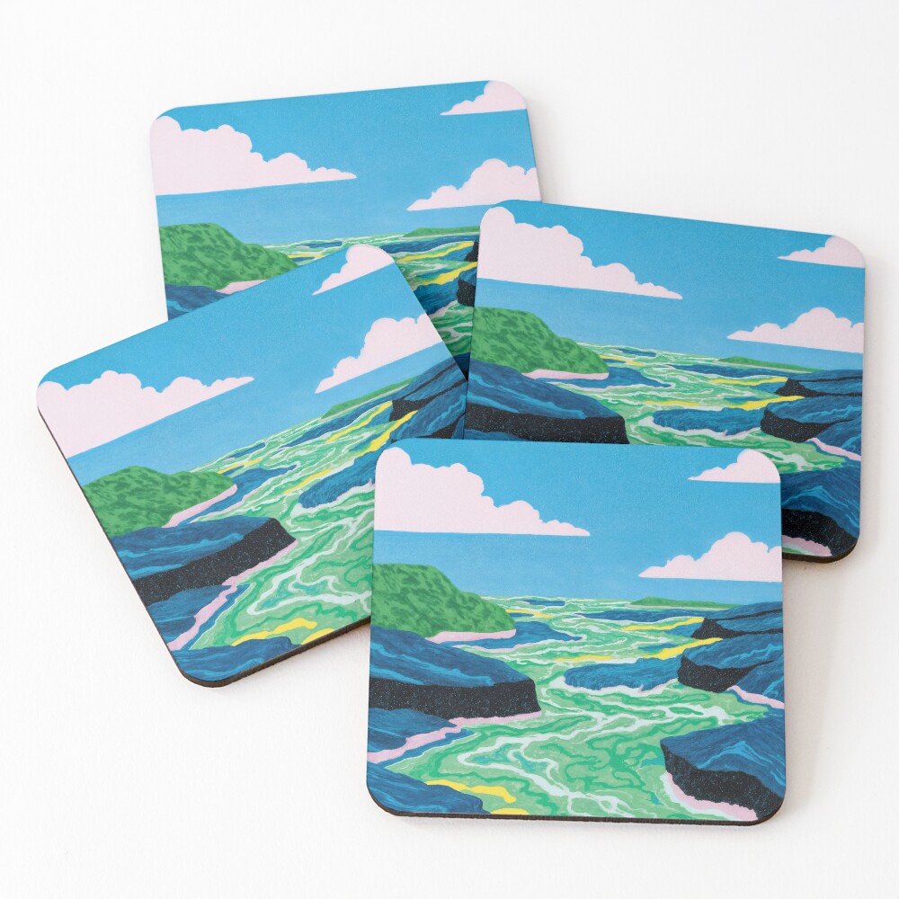 Item preview, Coasters (Set of 4) designed and sold by Crit-Chance.