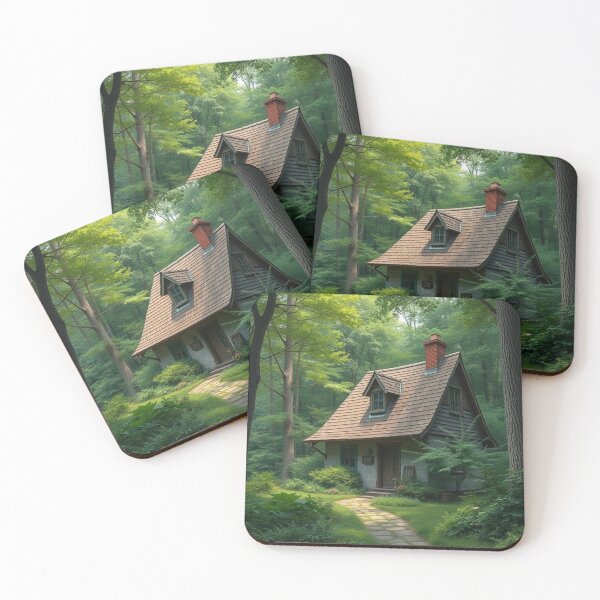 Item preview, “Hidden Haven – Cottage in the Woods designed and sold by NaomiRut.