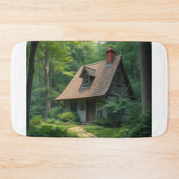 Item preview, “Hidden Haven – Cottage in the Woods designed and sold by NaomiRut.