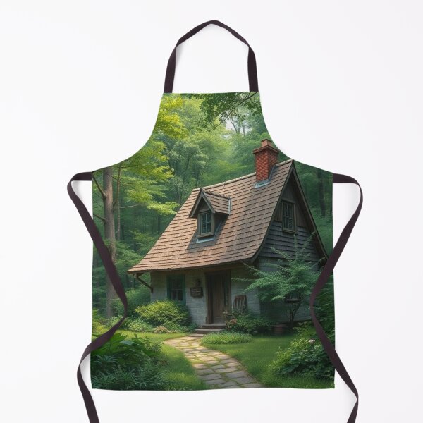 Item preview, “Hidden Haven – Cottage in the Woods designed and sold by NaomiRut.