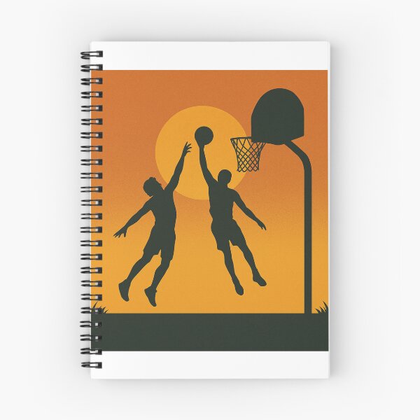 Item preview, White Men Can’t Jump Sunset Hoops Basketball Design designed and sold by BackstopAndCo.