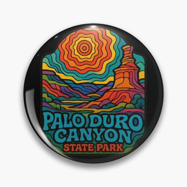 Item preview, Palo Duro Canyon State Park Texas Trippy designed and sold by TomFrontierArt.