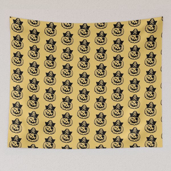 Item preview, Pirate Captain Pumpkin Halloween Funny Eye Patch Cartoon designed and sold by shirt-o-mat.