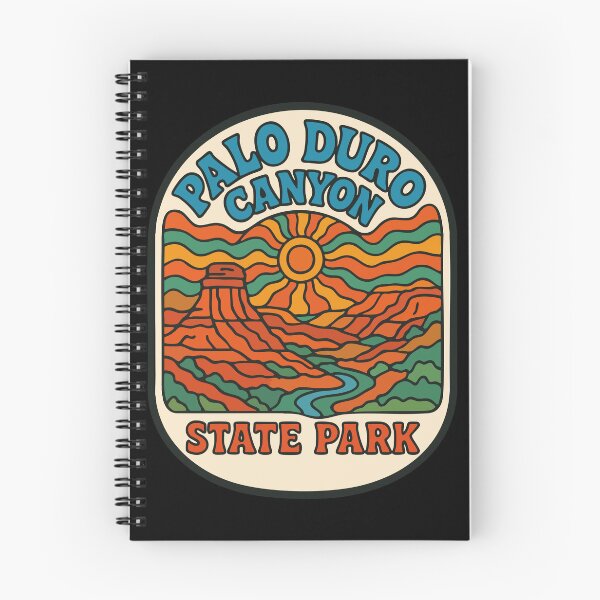 Item preview, Parque Estatal del Cañón Palo Duro, Texas, psicodélico, retro designed and sold by TomFrontierArt.