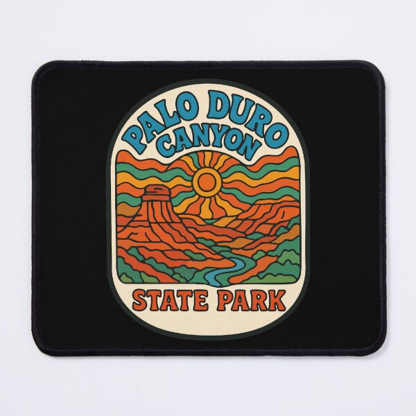 Item preview, Palo Duro Canyon State Park Texas Trippy Retro designed and sold by TomFrontierArt.