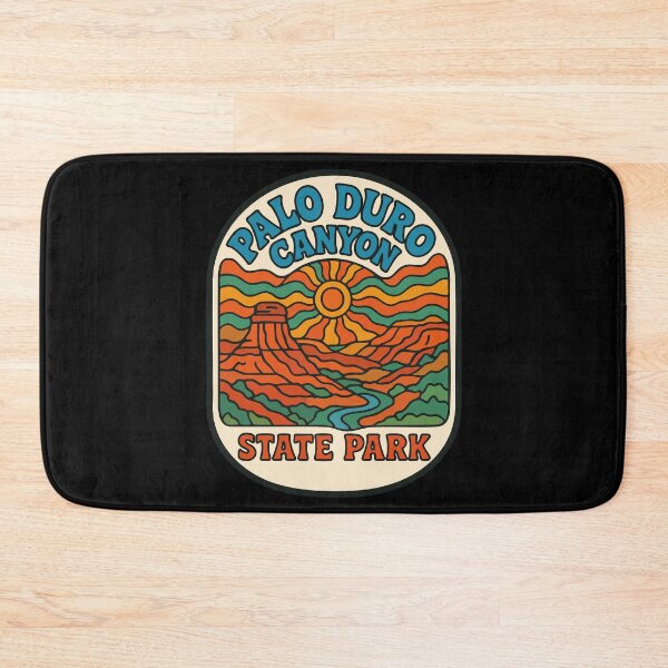 Item preview, Palo Duro Canyon State Park Texas Trippy Retro designed and sold by TomFrontierArt.