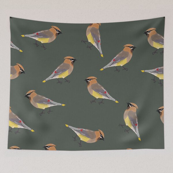 Item preview, Cedar Waxwing designed and sold by BDBirds.