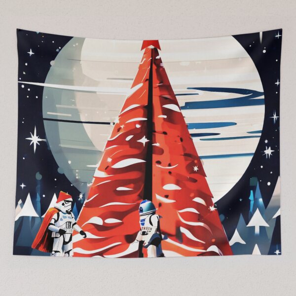 Item preview, Star Wars Christmas Tree  designed and sold by Zofia Sosnecka.