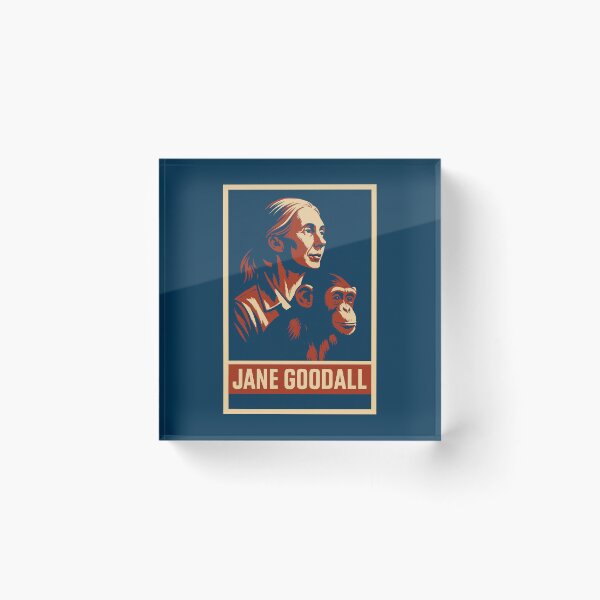 Item preview, Jane Goodall designed and sold by Anniko Art Studio.