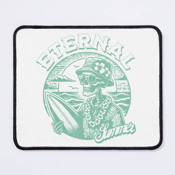Item preview, Eternal Summer Skeleton Beach Logo – Vintage Surf Design designed and sold by ldjcustomdesign.
