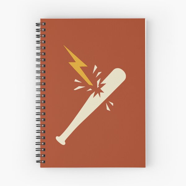 Item preview, The Natural Baseball Bat & Lightning Bolt Design designed and sold by BackstopAndCo.