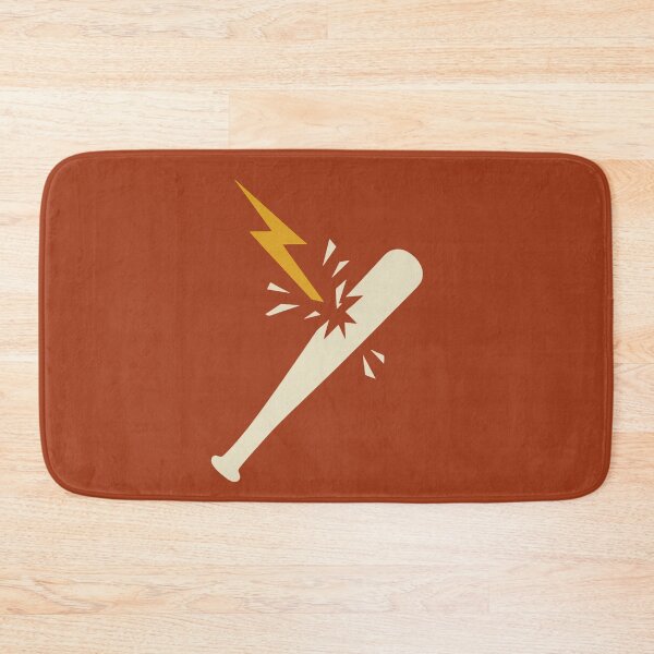 Item preview, The Natural Baseball Bat & Lightning Bolt Design designed and sold by BackstopAndCo.
