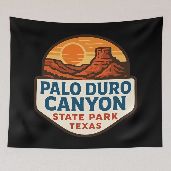 Item preview, Palo Duro Canyon State Park Texas Vintage designed and sold by TomFrontierArt.