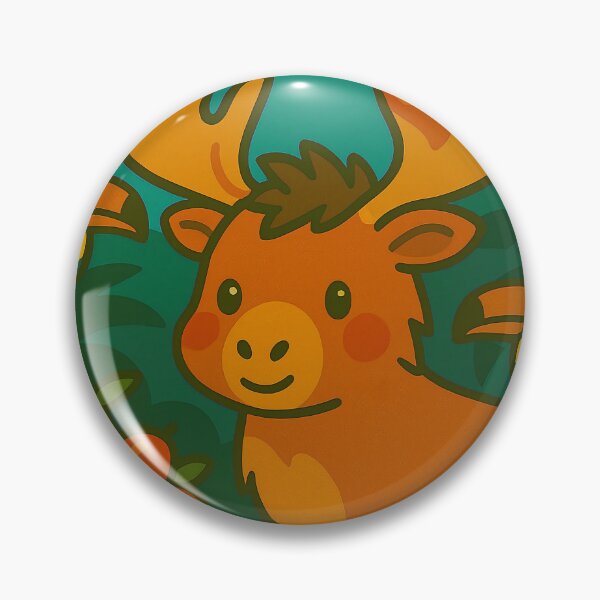 Item preview, Mango Moose in the Jungle Grove designed and sold by Whiskers&Waffles.