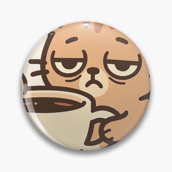 Item preview, Morning Mood Cat - Happy Coffee Vibes designed and sold by ArtsyWishesShop.