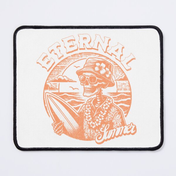 Item preview, Eternal Summer Skeleton Beach Logo – Vintage Surf Design designed and sold by ldjcustomdesign.