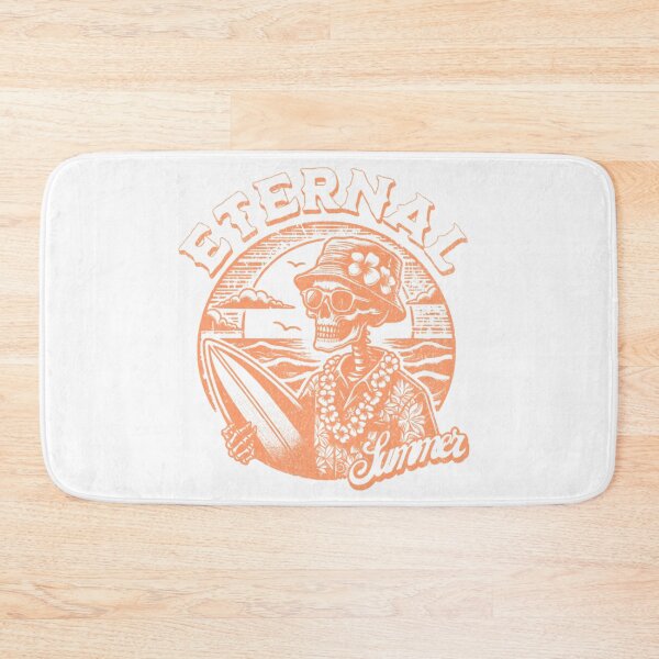 Item preview, Eternal Summer Skeleton Beach Logo – Vintage Surf Design designed and sold by ldjcustomdesign.