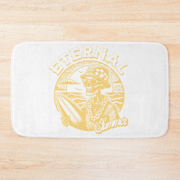 Item preview, Eternal Summer Skeleton Beach Logo – Vintage Surf Design designed and sold by ldjcustomdesign.