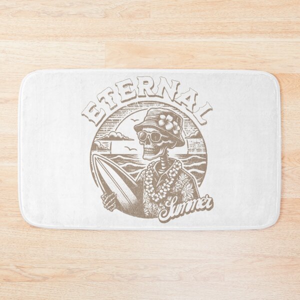 Item preview,  Eternal Summer Skeleton Beach Logo – Vintage Surf Design designed and sold by ldjcustomdesign.