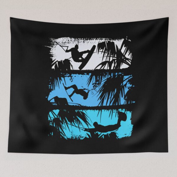 Item preview, Wakeboard Lifestyle Vintage Design Palm Trees 	 Pullover 		 designed and sold by dcgvdusqg93.