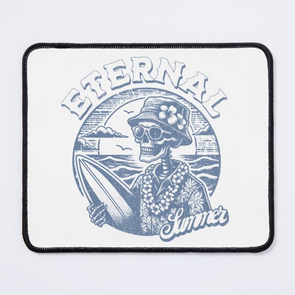 Item preview, Eternal Summer Skeleton Beach Logo – Vintage Surf Design designed and sold by ldjcustomdesign.