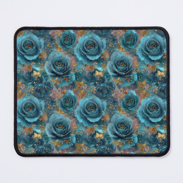 Item preview, Midnight Blue. Gold Floral Elegance designed and sold by Anastasiia Yurevych.