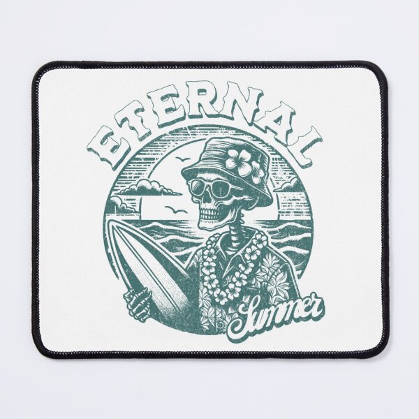 Item preview, Eternal Summer Skeleton Beach Logo – Vintage Surf Design designed and sold by ldjcustomdesign.
