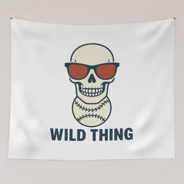 Item preview, Wild Thing – Major League Baseball Movie Tribute Design designed and sold by BackstopAndCo.
